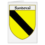 Sandoval Coat of Arms/Family Crest cards