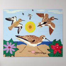 Sandpiper Sunrise 8x10 Print