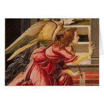 Sandro Botticelli - Angel (Delail) GC Card