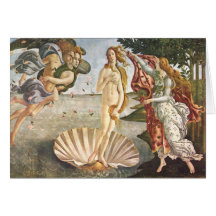 Sandro Botticelli - The Birth of Venus GC Card