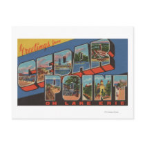 Sandusky, Ohio - Lake Erie - Cedar Point Postcard