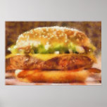 Sandwich painting posters