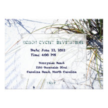 Sandy Beach 2 Framed Invite