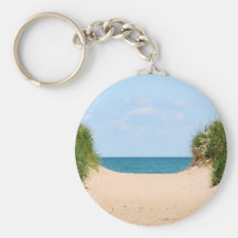 Sandy Beach Key Chains
