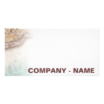 Sandy Beach Photo Card