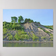 Sandy Bluffs Near Sodus Point, NY Poster