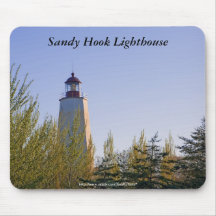 Sandy Hook II Lighthouse Mousepad