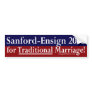 Sanford-Ensign 2012 Bumper Sticker