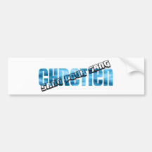 Sang pour sang Chrétien Bumper Stickers