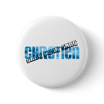 Sang pour sang Chrétien Pinback Button