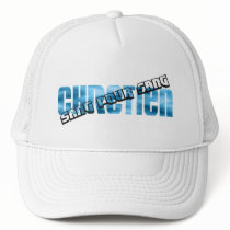 Sang pour sang Chrétien Trucker Hats