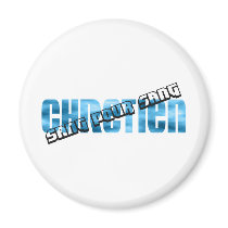 Sang pour sang Chrétien Fridge Magnets