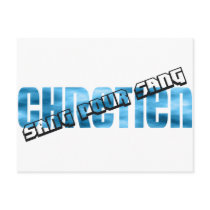 Sang pour sang Chrétien Post Card