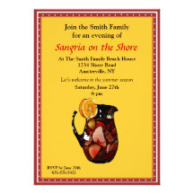 Sangria Invitation