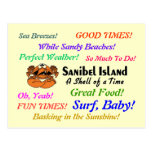 Sanibel Island Crab Post Card
