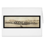 Sanitary Train Camp Wheeler Photo 1909 Cards