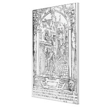 Sanitation in the Middle Ages Canvas Prints