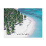 sanoa F_PUJDSAON01, save the date Post Cards