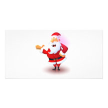 Sant Claus T-shirts and Gifts Picture Card