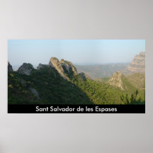 Sant Salvador de les Espases - Customized Poster