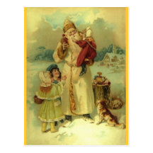 Santa 1897 postcards