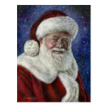 Santa amongst the Stars Post Cards