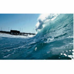 Santa Ana winds sculpt ocean waves photo sculptures
