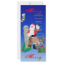 Santa and Friends 2 Rack Card Design