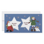 Santa and Snowman photo cards