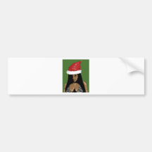 Santa Baby Bumper Sticker