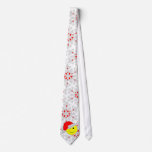 'santa baby' SMILEY FACE CHRISTMAS TIE