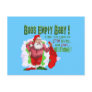 santa bags empty funny christmas cartoon