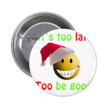 santa ball buttons