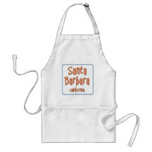 Santa Barbara California BlueBox Apron