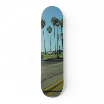 Santa Barbara Palmtrees Road Skate Deck