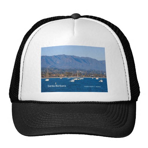 Santa Barbara Sailboats Products, California Mesh Hat