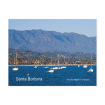 Santa Barbara Sailboats Products, California Postcards