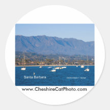 Santa Barbara Sailboats Products, California Stickers