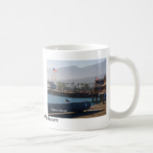 Santa Barbara Stearns Wharf Products Coffee Mugs