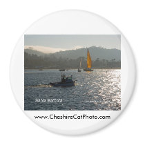 Santa Barbara Sunset Products, California magnets