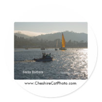 Santa Barbara Sunset Products, California Sticker