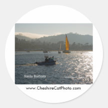 Santa Barbara Sunset Products, California Sticker