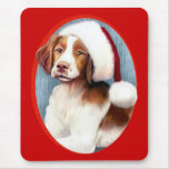 Santa Brittany Mouse Mats