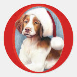 Santa Brittany Stickers