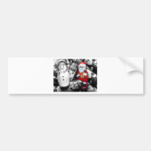 Santa Bumper Sticker