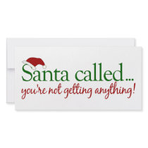 Santa Called
