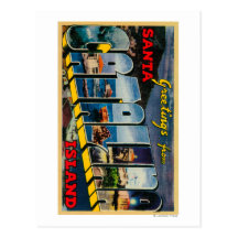 Santa Catalina Island, California Postcard
