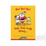 Santa Christmas Card cb108