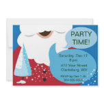 Santa Christmas Party Announcement