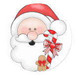 Santa Christmas Sticker